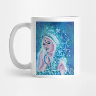 Khione goddess of snow by Renee Lavoie Mug